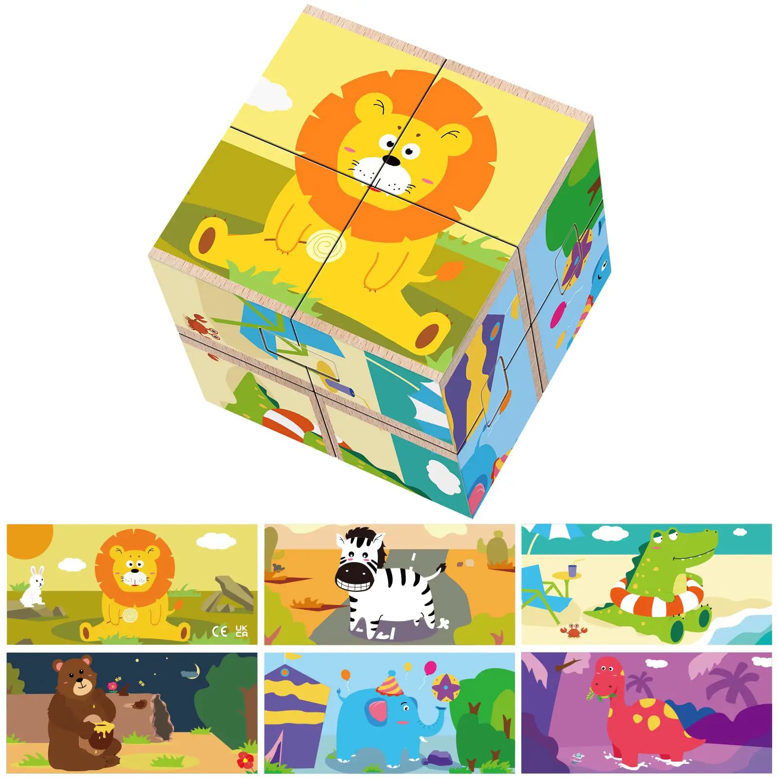 2*2 Wooden cube Puzzle