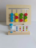 2 in 1 Colour & pattern matching toy