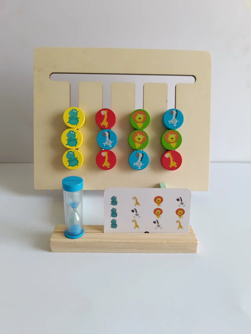 2 in 1 Colour & pattern matching toy