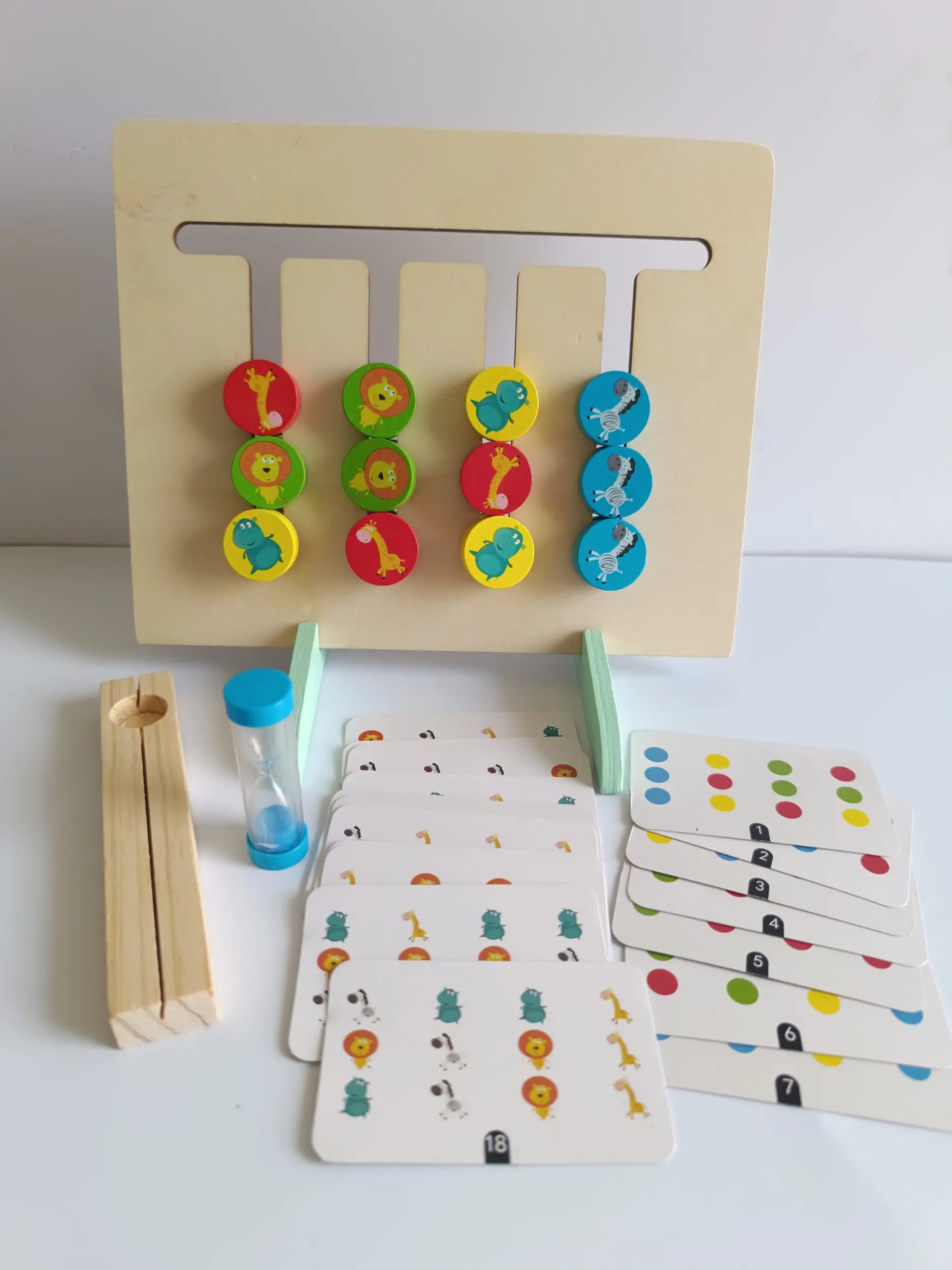 2 in 1 Colour & pattern matching toy