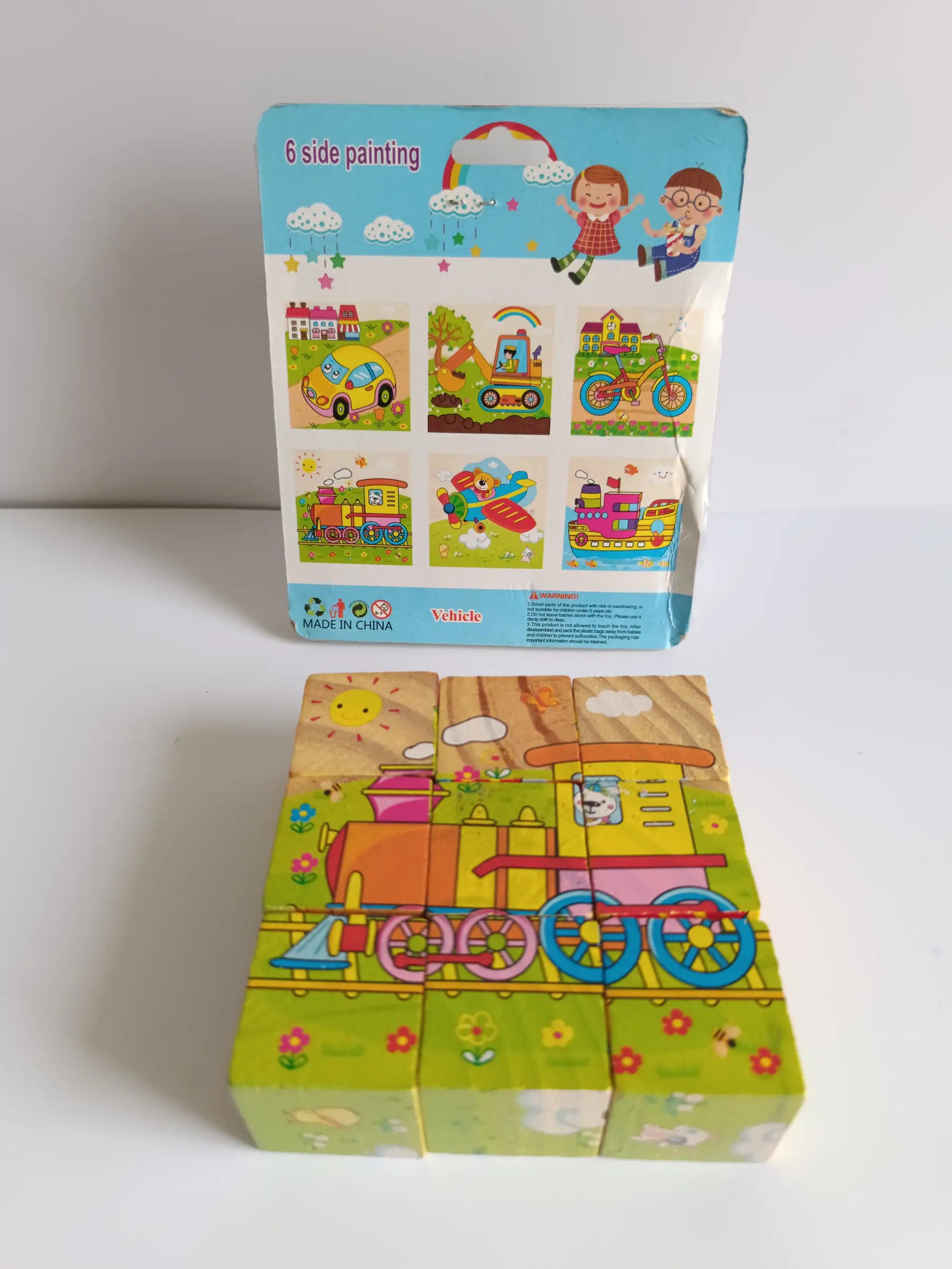 3*3 Wooden cube Puzzle