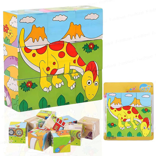 3*3 Wooden cube Puzzle