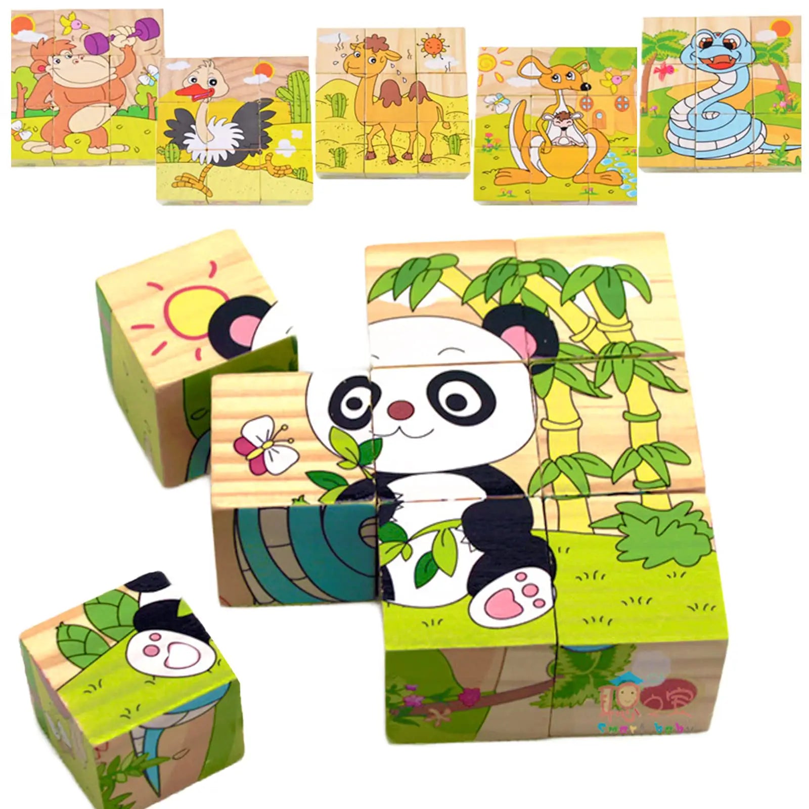 3*3 Wooden cube Puzzle