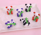 Cute Mini Panda Eraser for Kids