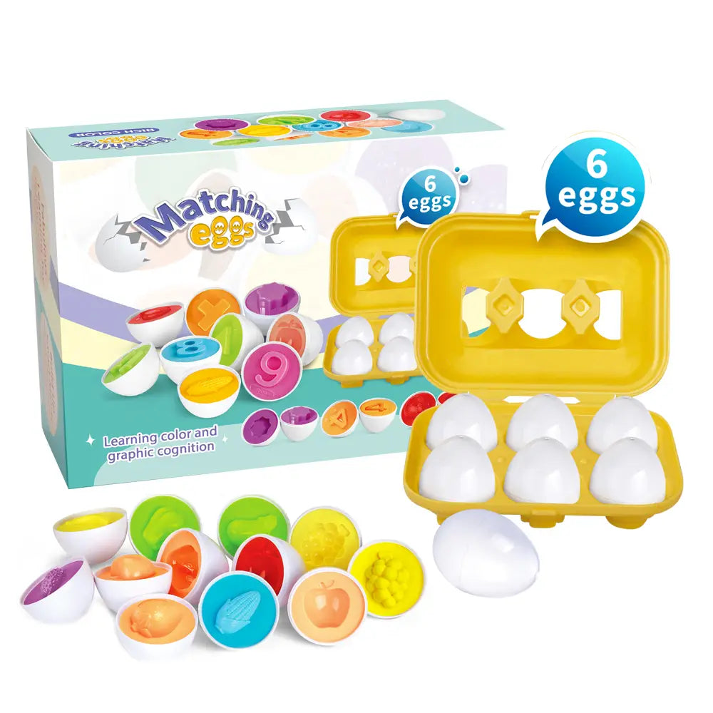 Egg Matching Puzzle Toy