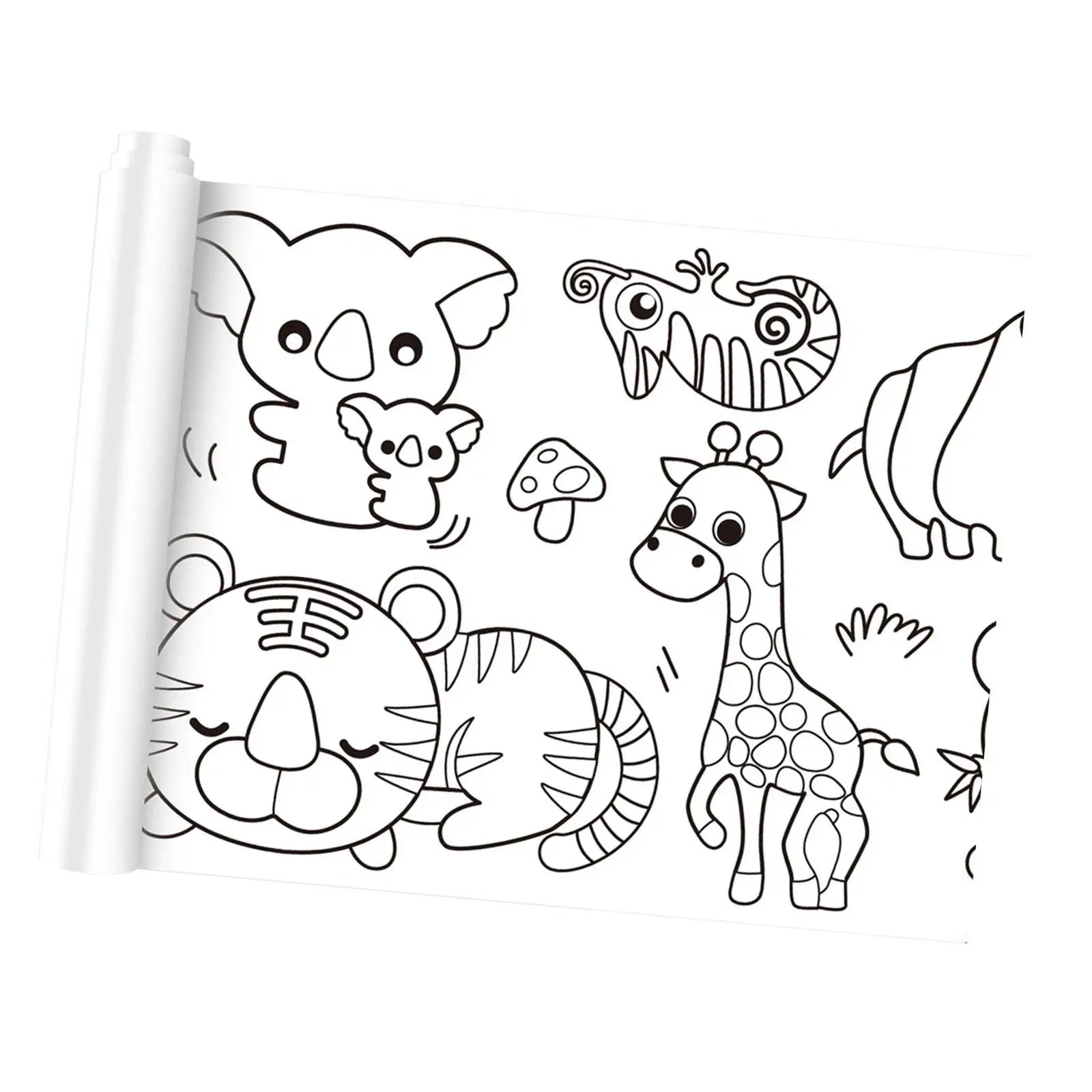 Graffiti Colouring Roll