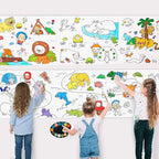 Graffiti Colouring Roll