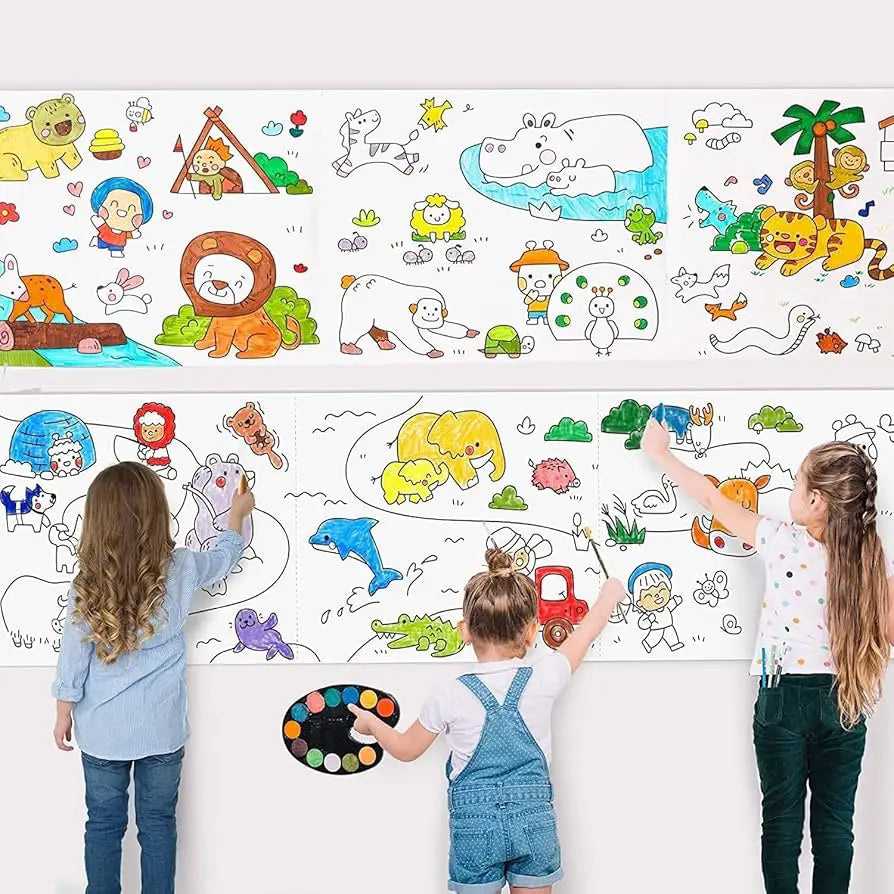 Graffiti Colouring Roll