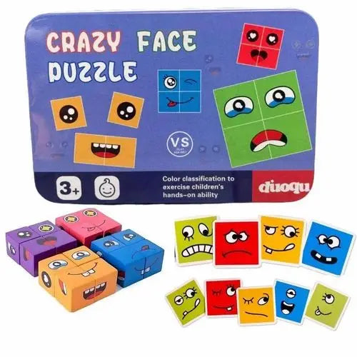 Face Cube Puzzle