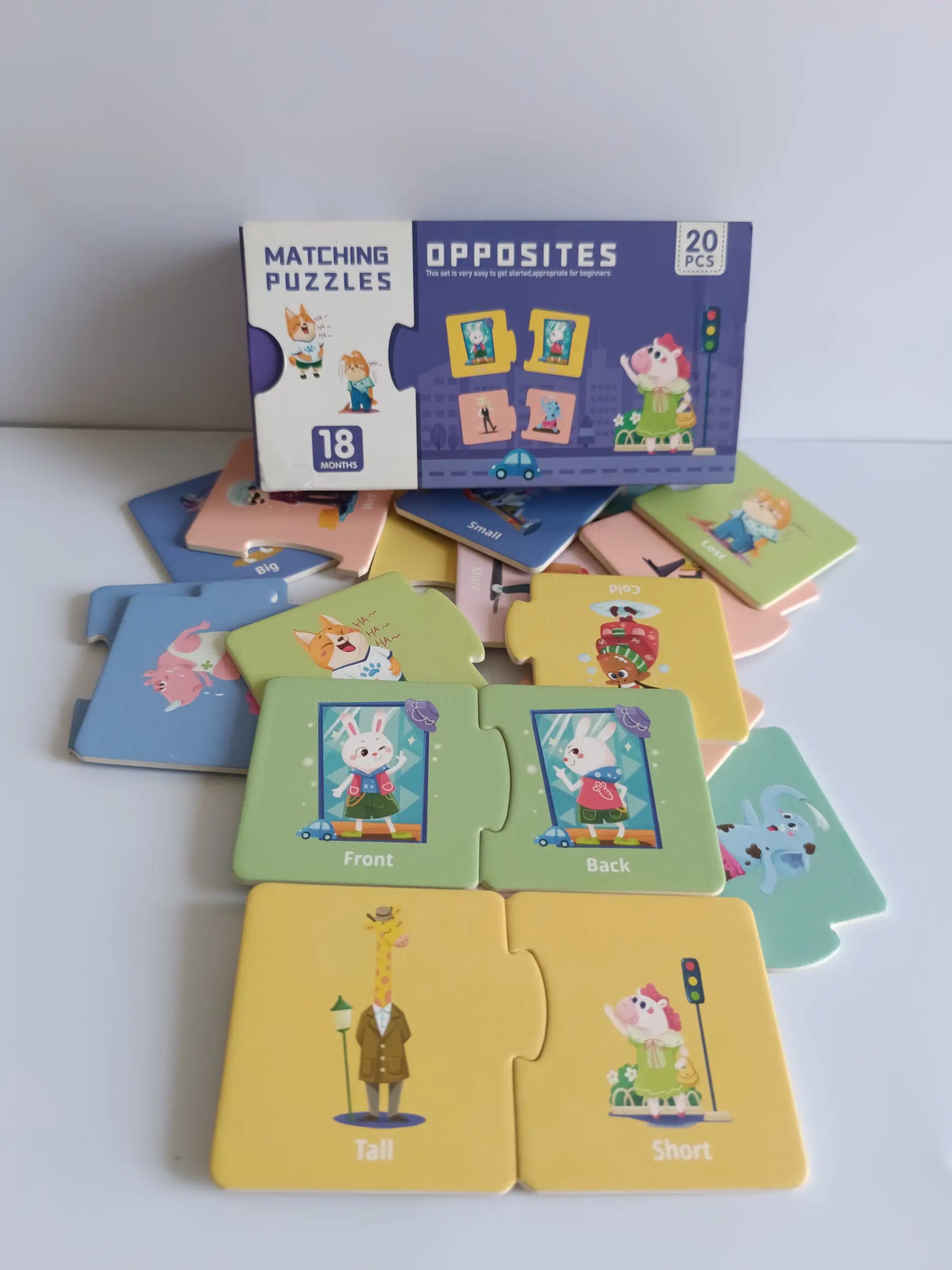 Opposite puzzle kids toy