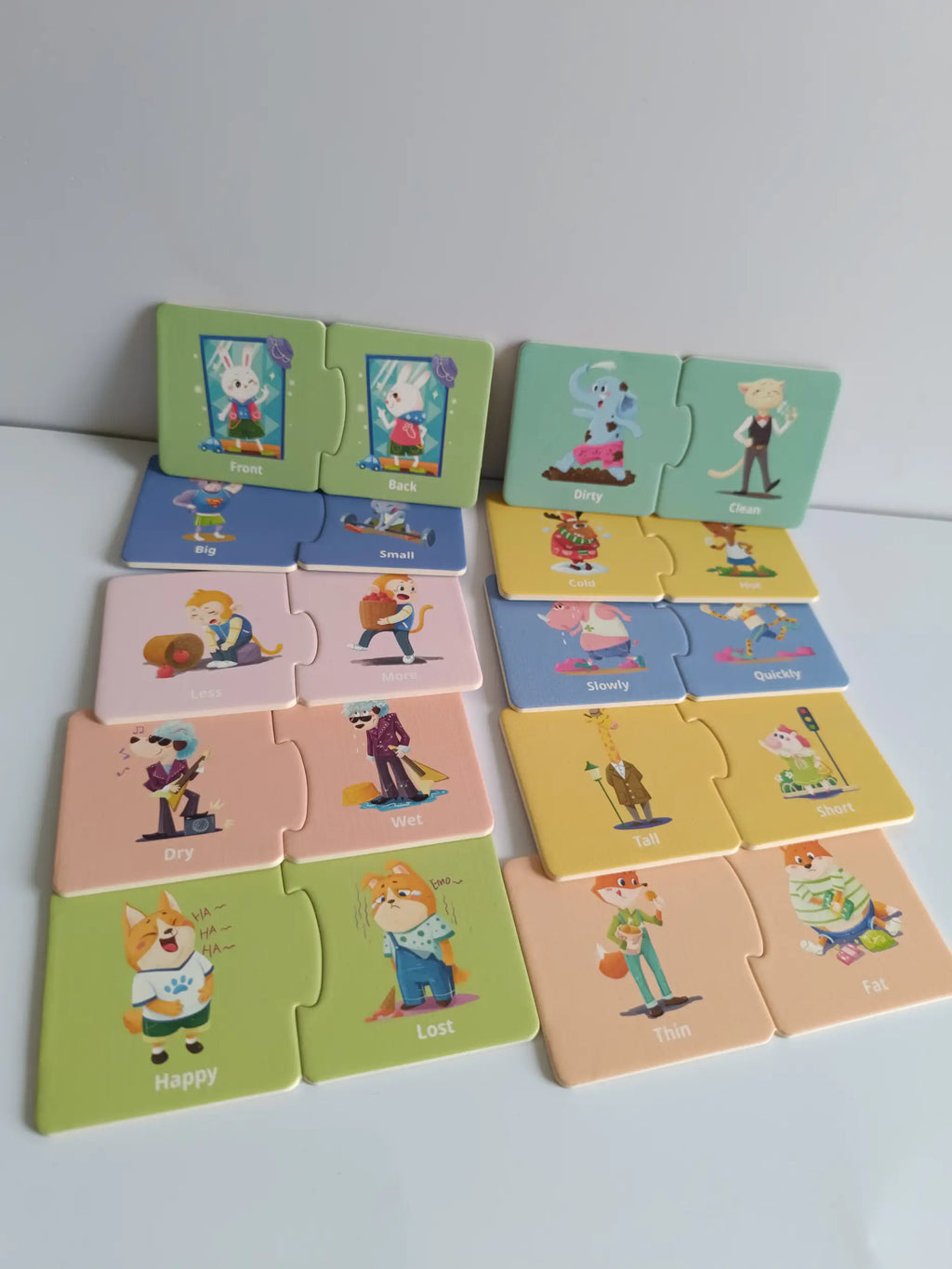 Opposite puzzle kids toy