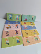 Opposite puzzle kids toy