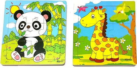 Puzzle with base image