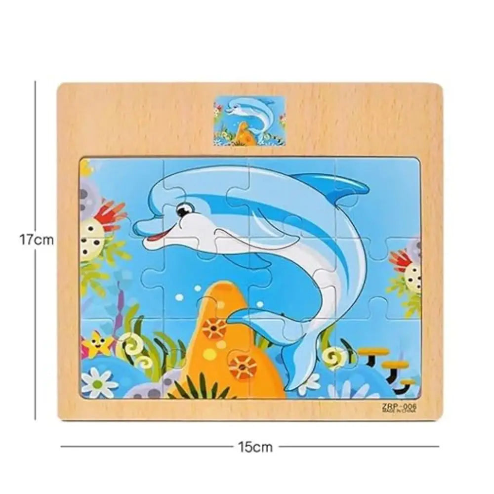 Puzzle with reference image