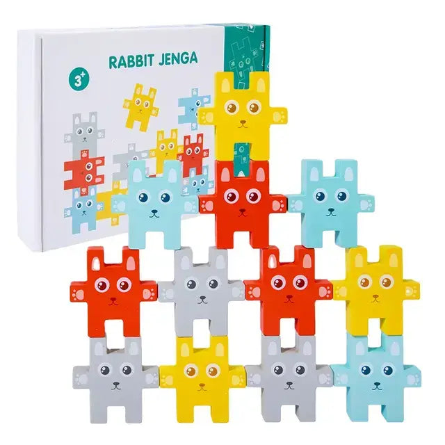 Rabbit Jenga toys