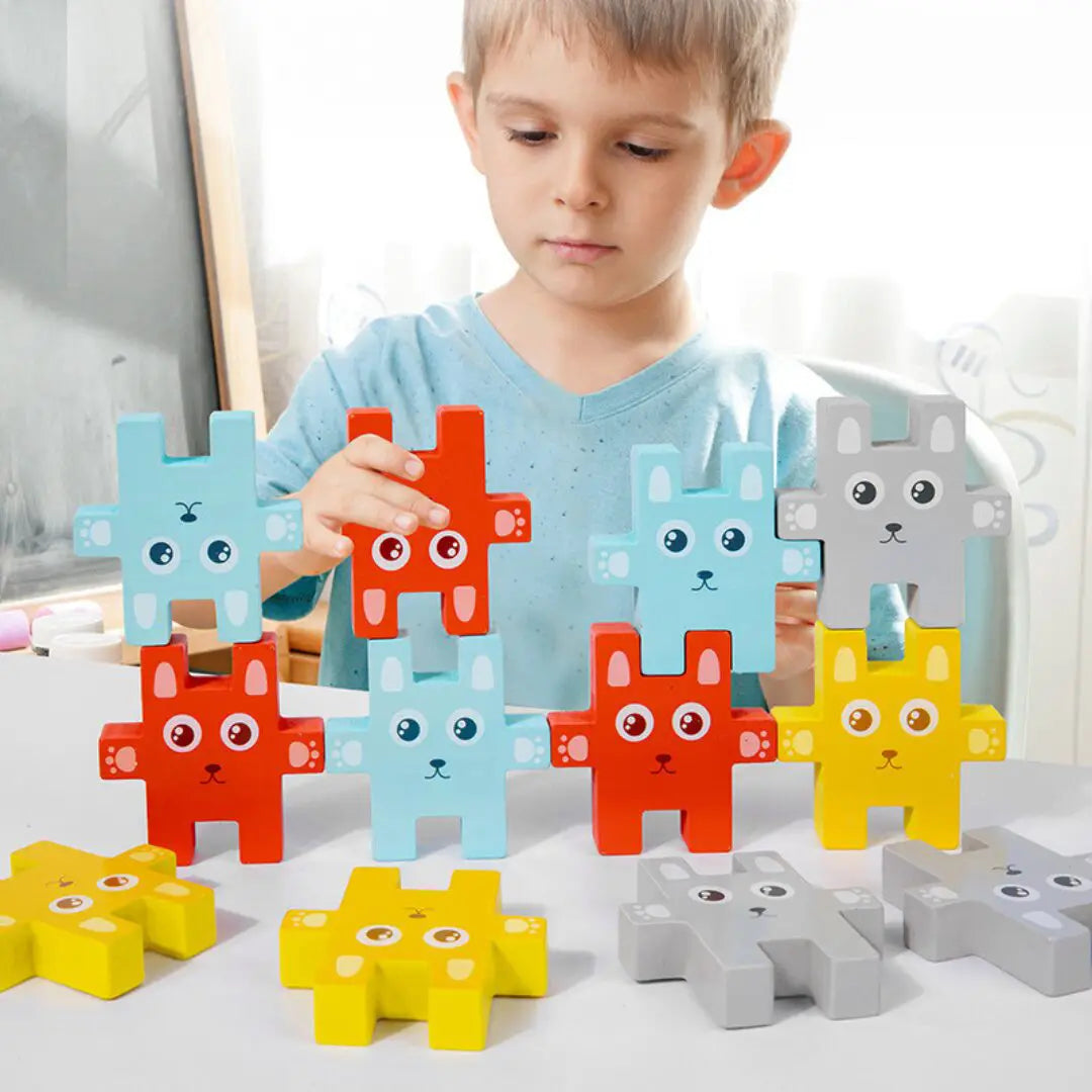 Rabbit Jenga toys