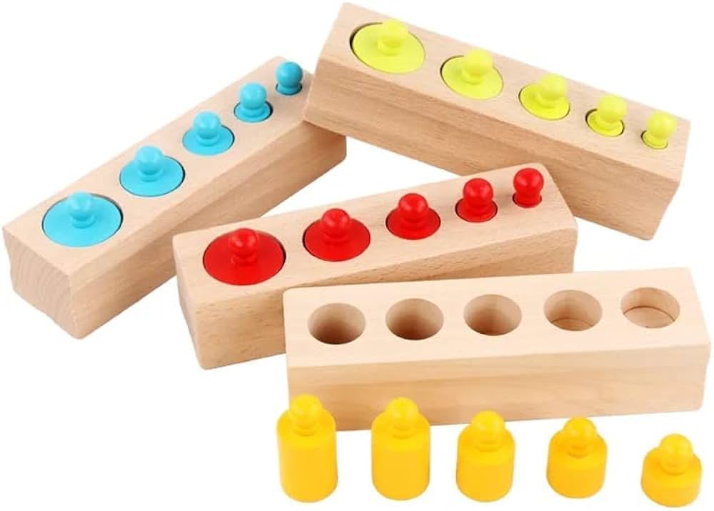 Knob Cylinder Toy