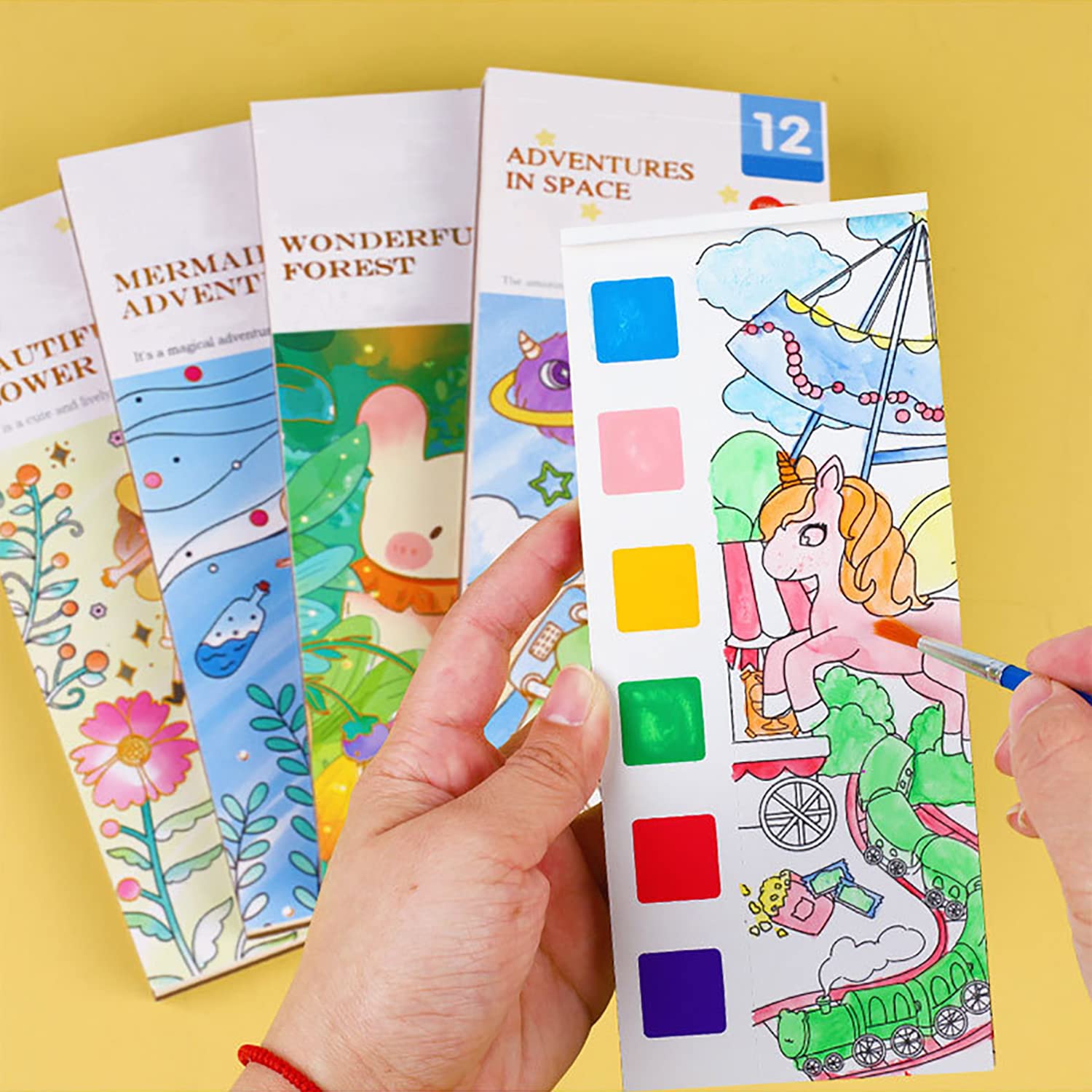 Water Colour Painting Book