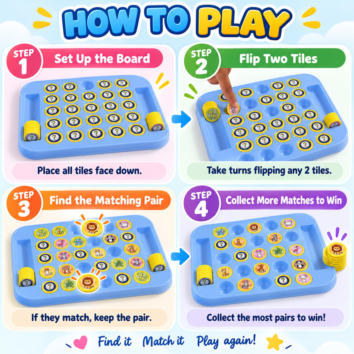 Flip & Match Memory Game