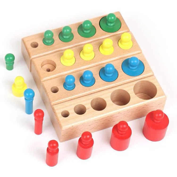 Knob Cylinder Toy
