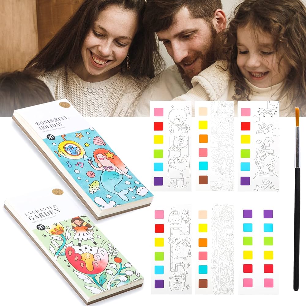 Water Colour Painting Book