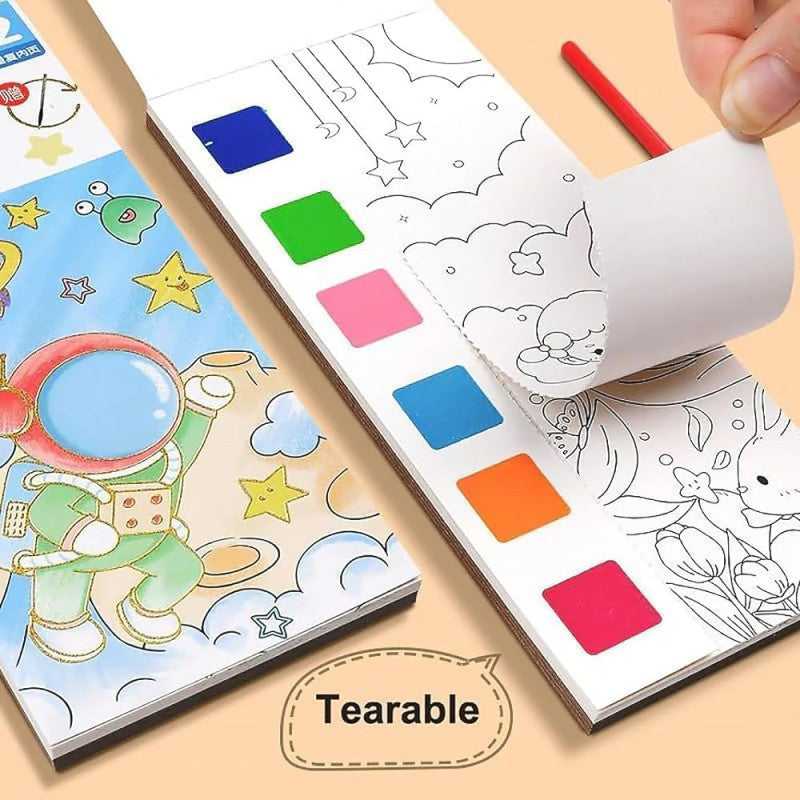 Water Colour Painting Book