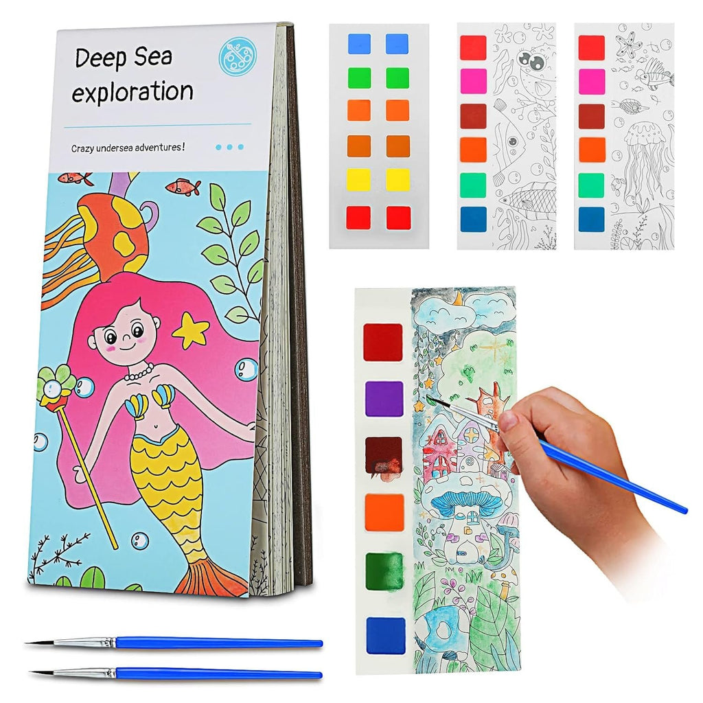 Water Colour Painting Book