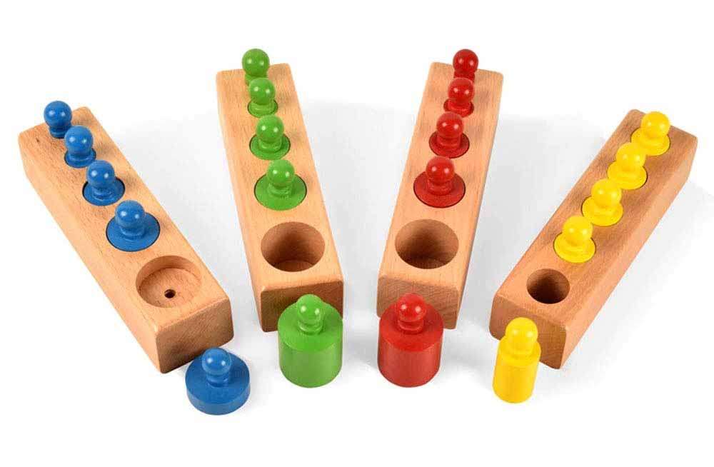 Knob Cylinder Toy