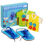 Button and Shoe Lacing