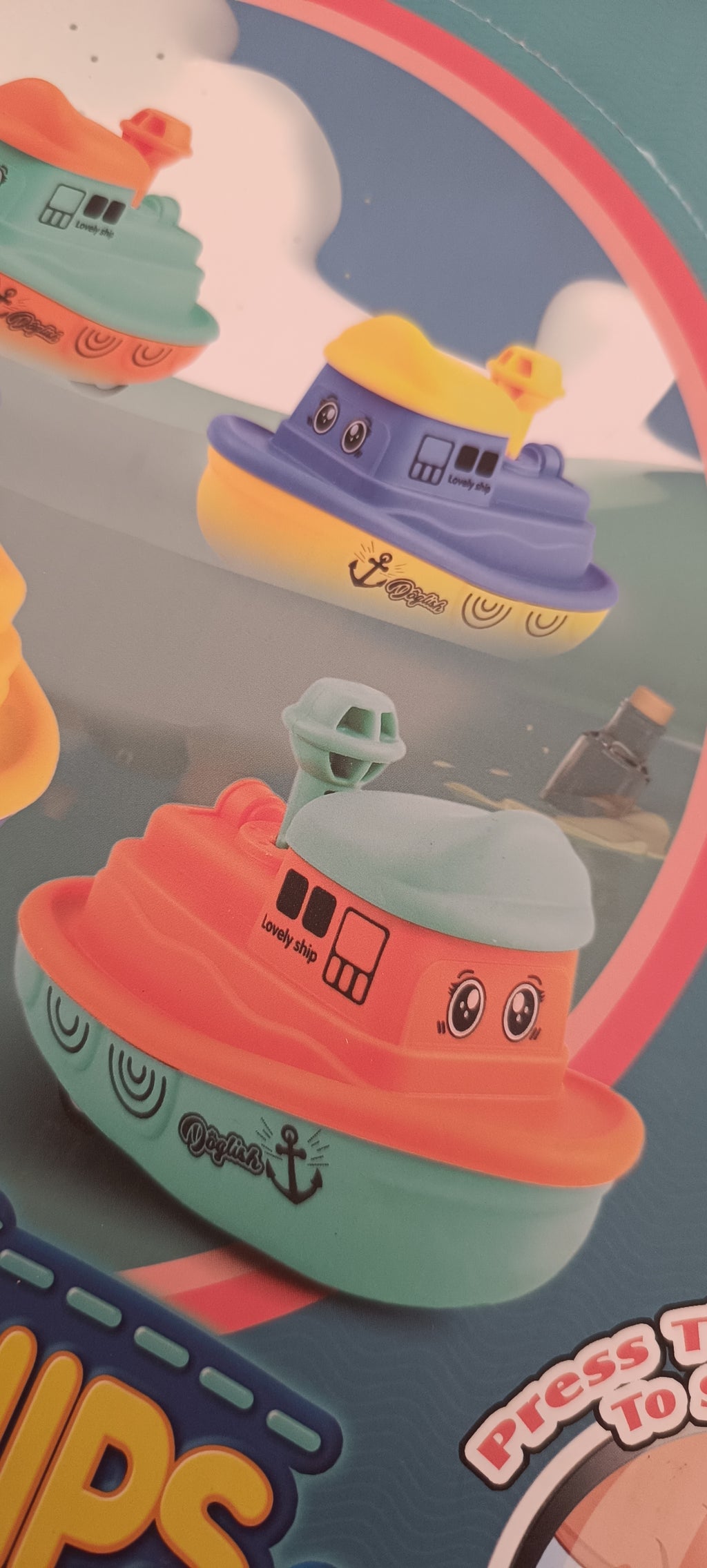 Ocean Ship - Press Slide