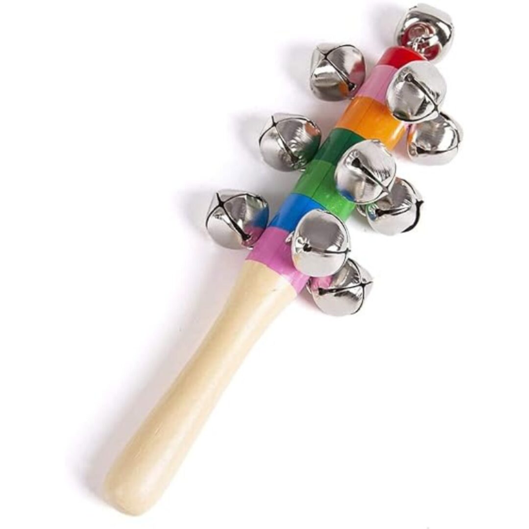 Rainbow Bell Rattle