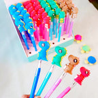 Pencil with Dino topper