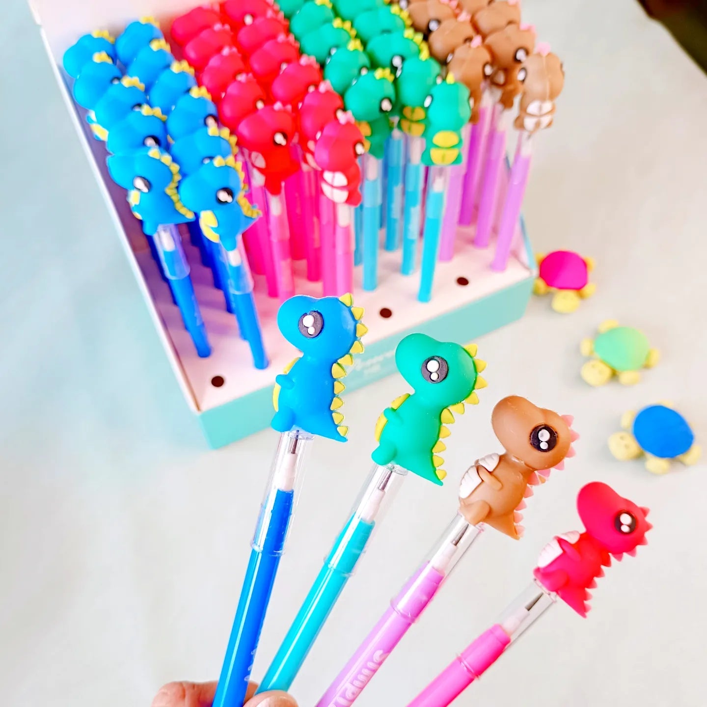 Pencil with Dino topper