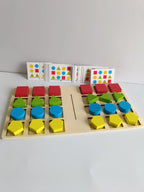 Shapes four colour battle