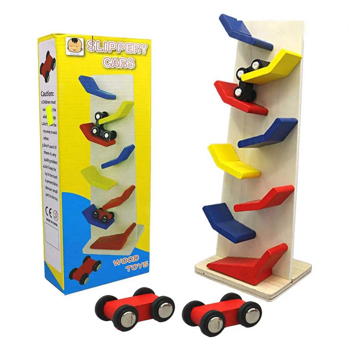 Slippery car toy