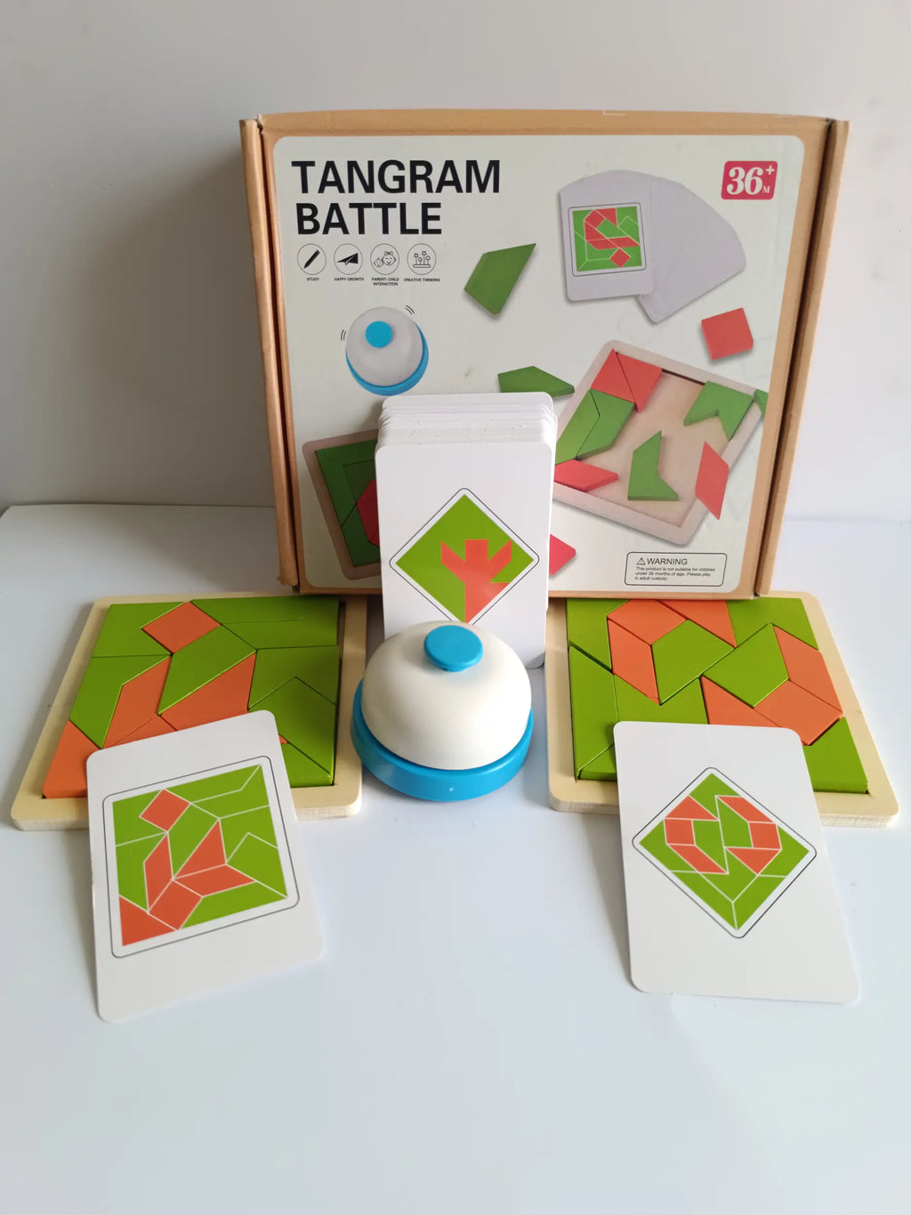 Tangram battle game