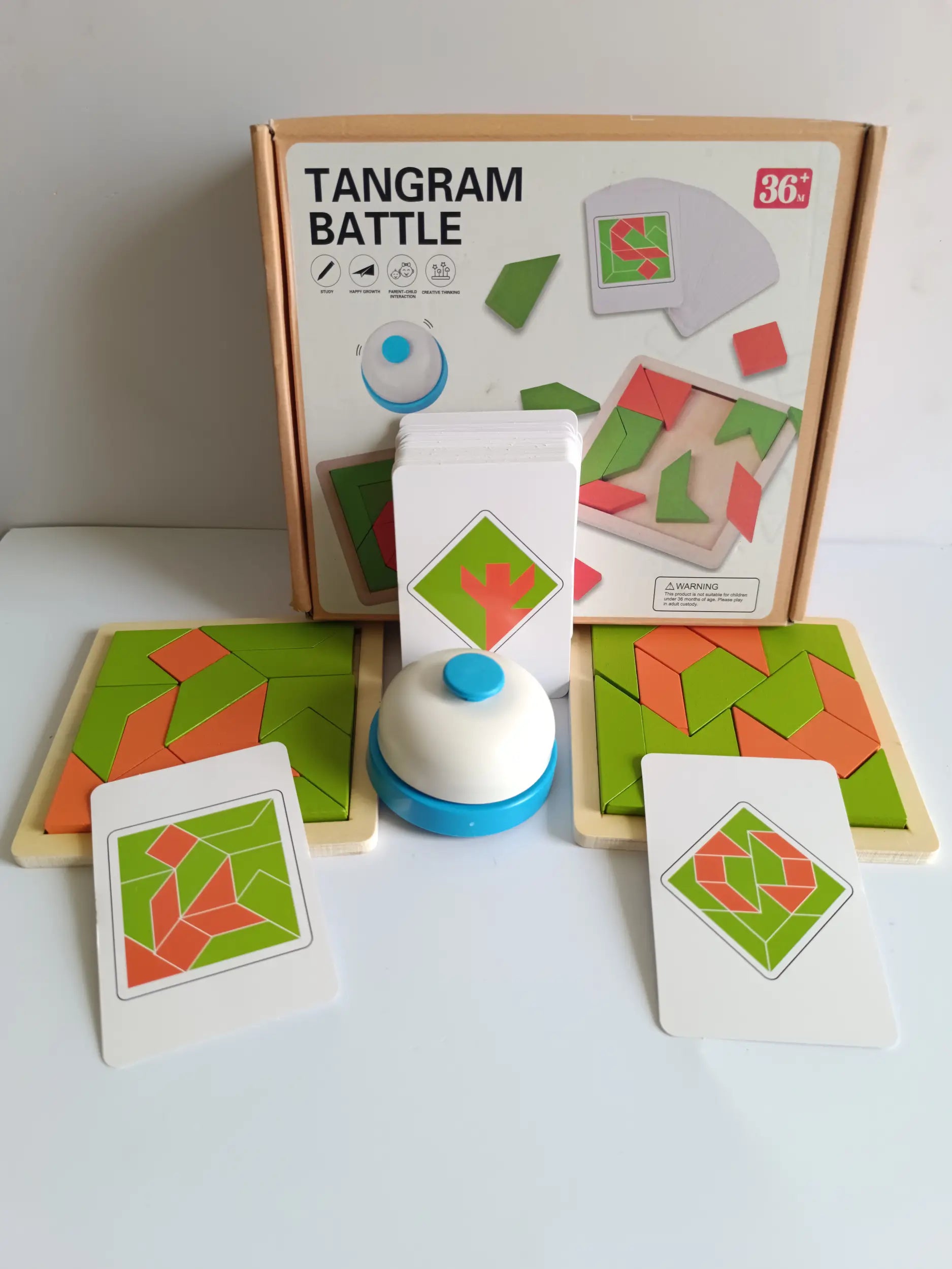 Tangram battle game